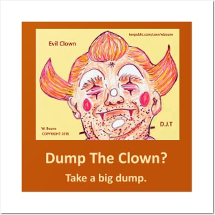 Dump The Clown? Posters and Art